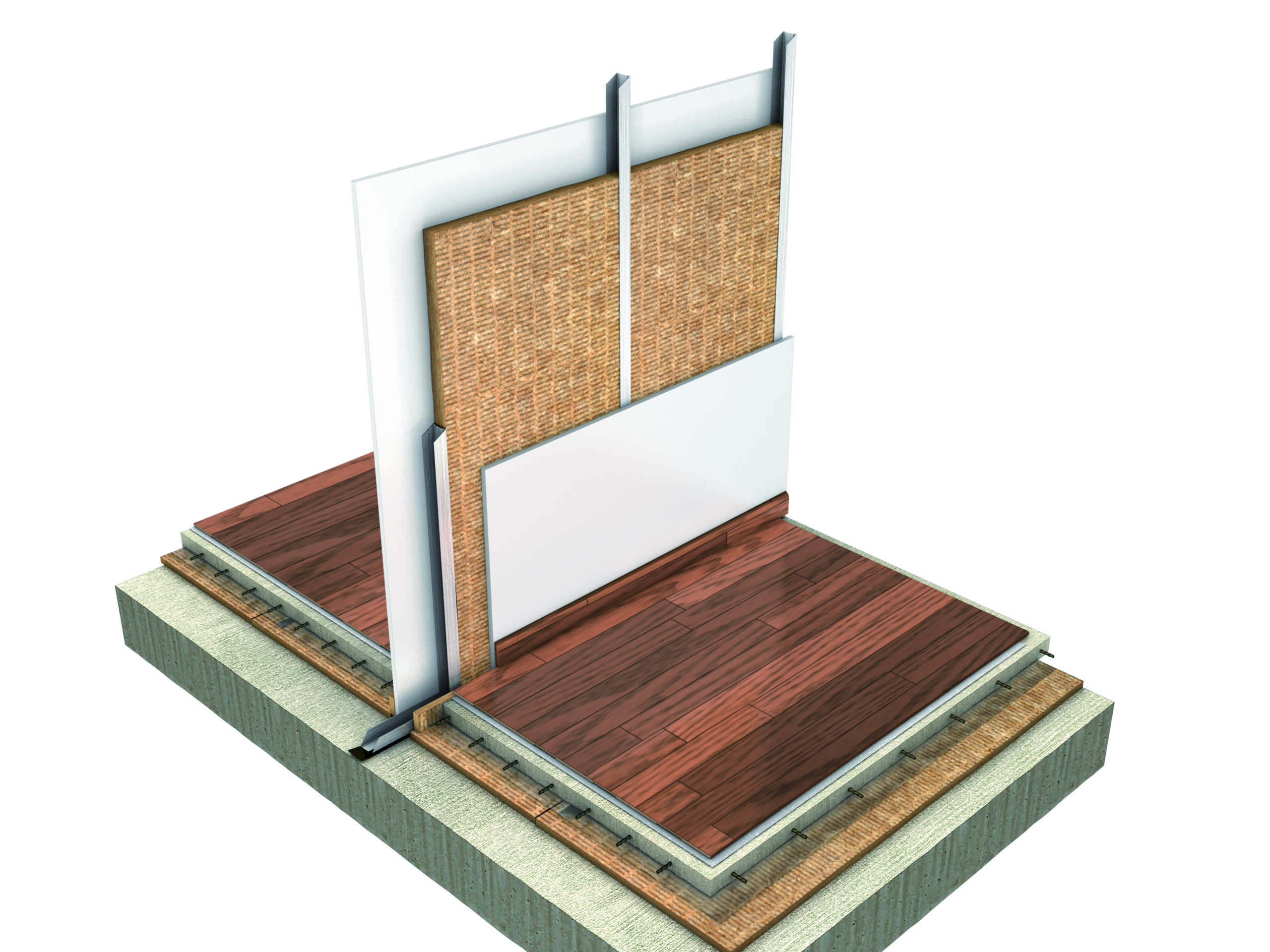 Aislamiento en Tabiquería: Sonorock Eco, Sonorock Plus y Alpharock Premium de Rockwool Aislamiento en Tabiquería: Sonorock Eco, Sonorock Plus y Alpharock Premium de Rockwool
