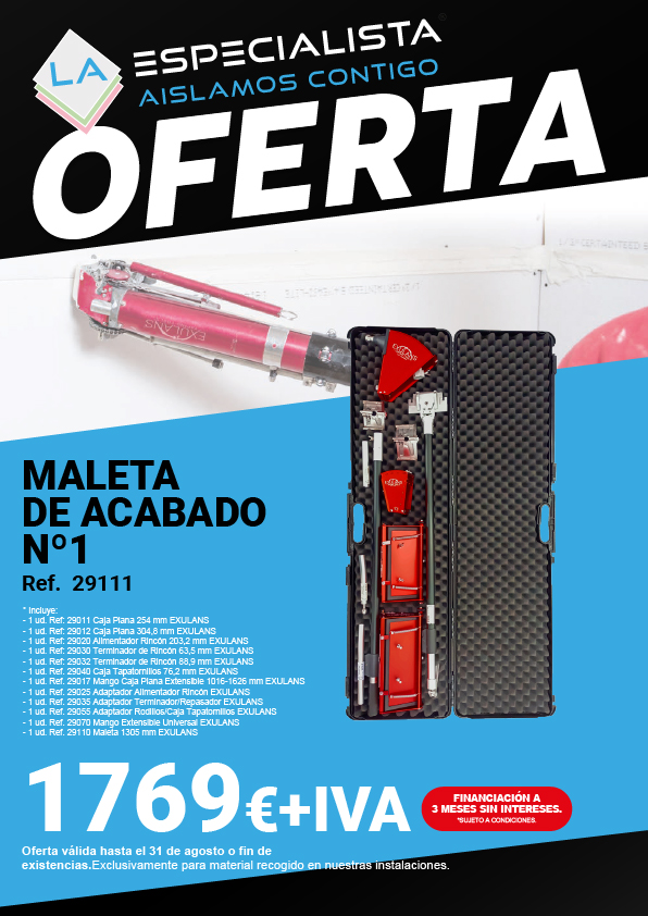 Oferta: Maleta de acabado
