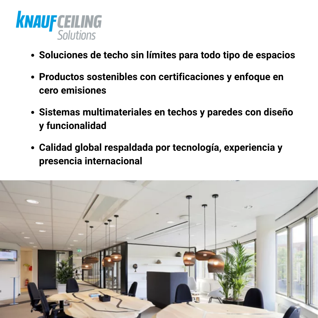 Techos Knauf Ceiling Solutions