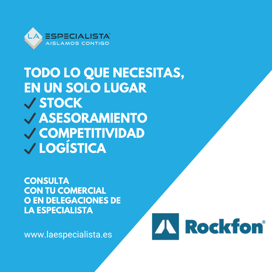 Rockfon: paneles y techos acústicos de lana de roca