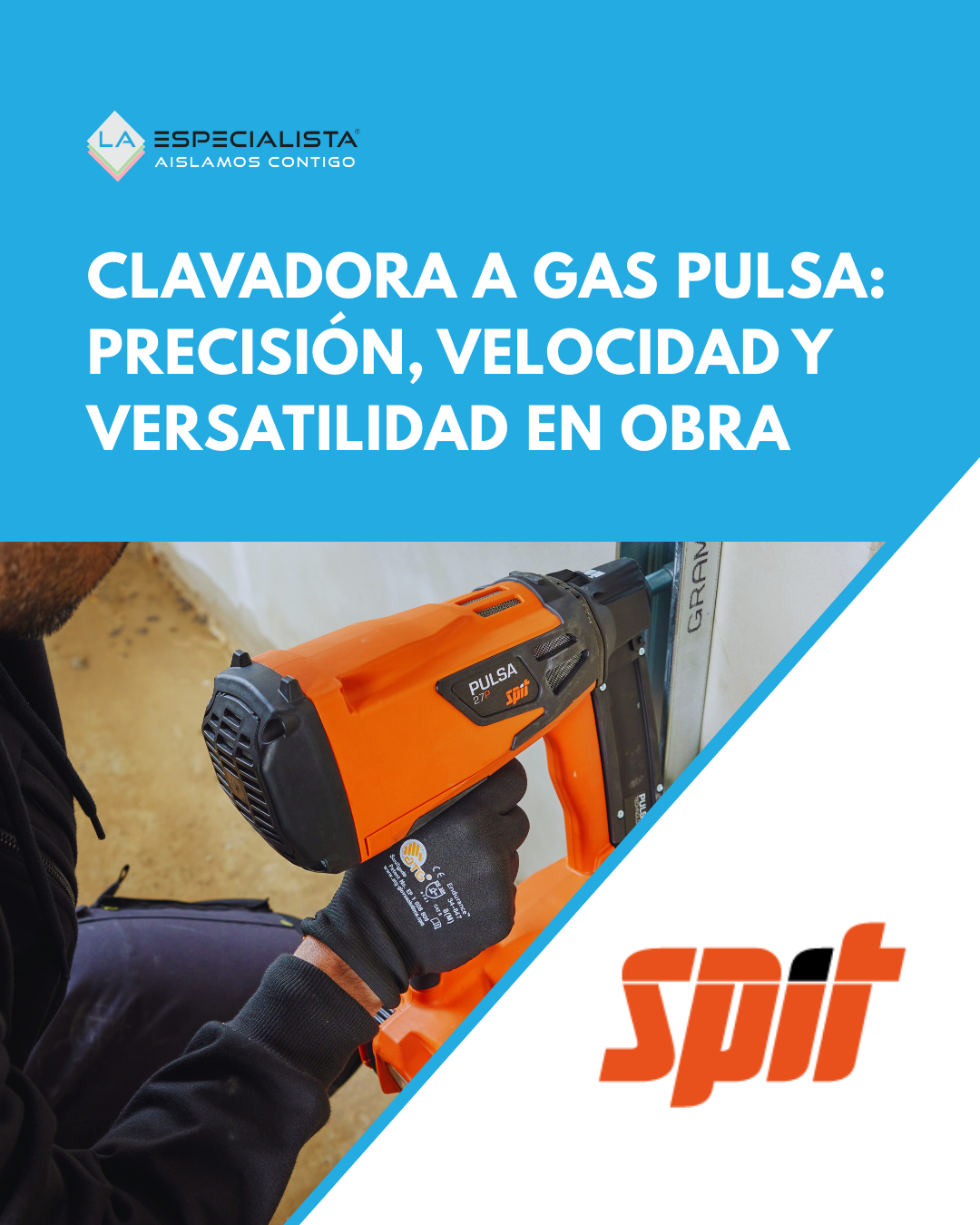 Clavadora a gas PULSA de SPIT