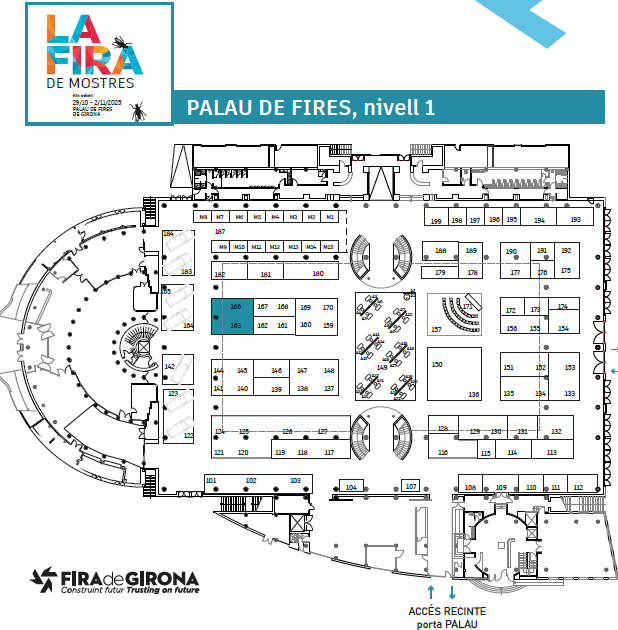 Invitació per visitar la Fira de Mostres de Girona