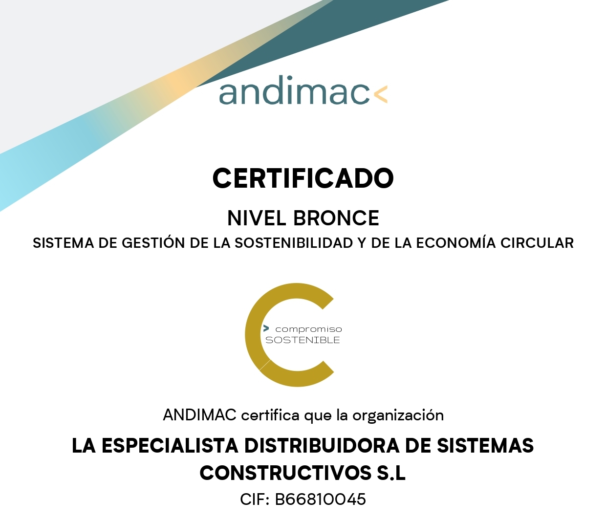 Renovación del Sello de Compromiso con la Sostenibilidad y la Economía Circular