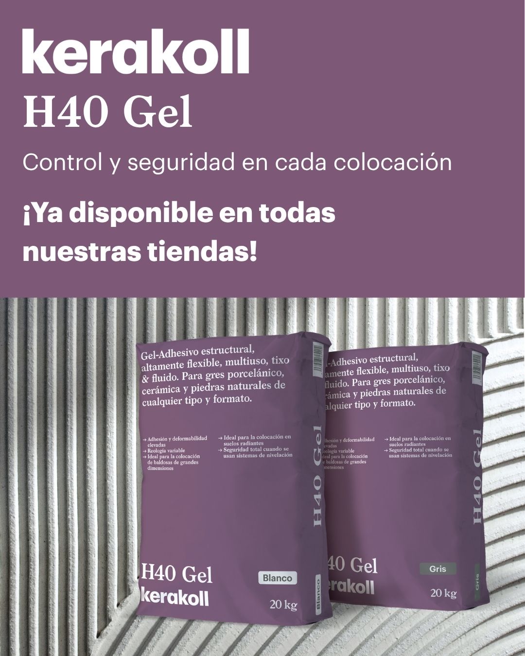 H40 Gel Kerakoll