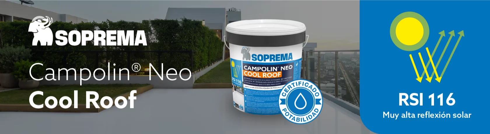Soprema Campolin Neo Cool Roof
