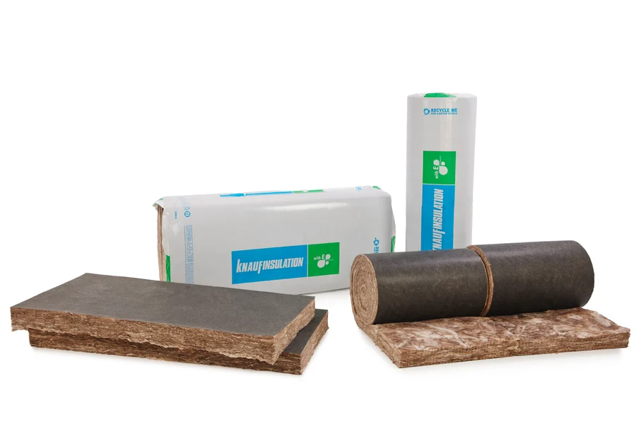 Paneles y rollos de lana mineral Smart Facade 34 de Knauf Insulation para fachada ventilada